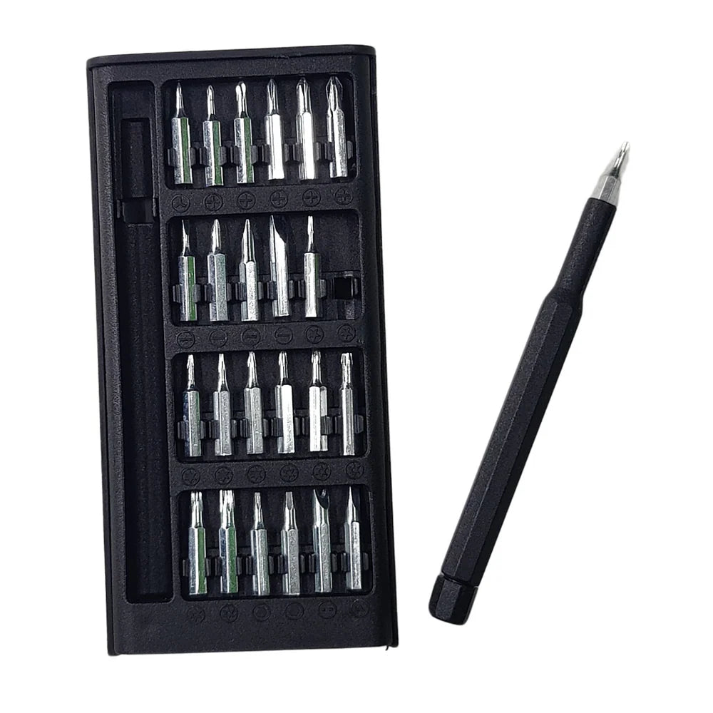 Professional 24 in 1 Screwdriver Tool Kit with Magnetic Rod